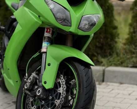 Зеленый Кавасаки Ninja 1000 ZX-10R, объемом двигателя 1 л и пробегом 10 тыс. км за 5500 $, фото 7 на Automoto.ua
