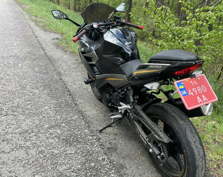 Черный Кавасаки Ninja 400, объемом двигателя 0.4 л и пробегом 20 тыс. км за 5000 $, фото 3 на Automoto.ua