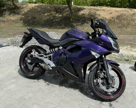 Фиолетовый Кавасаки Ninja 400, объемом двигателя 0.25 л и пробегом 50 тыс. км за 4100 $, фото 6 на Automoto.ua