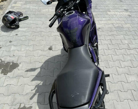 Фиолетовый Кавасаки Ninja 400, объемом двигателя 0.25 л и пробегом 50 тыс. км за 4100 $, фото 3 на Automoto.ua