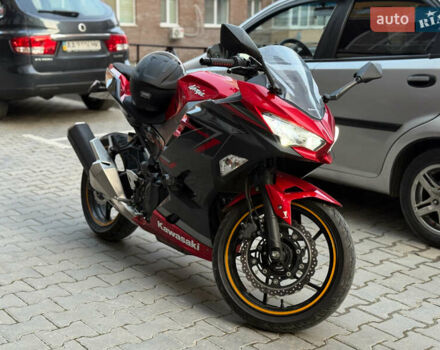 Красный Кавасаки Ninja 400, объемом двигателя 0.4 л и пробегом 11 тыс. км за 5200 $, фото 2 на Automoto.ua