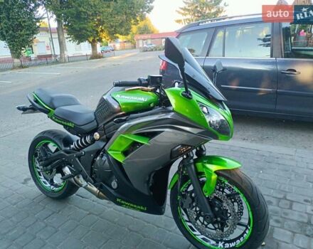 Серый Кавасаки Ninja 400, объемом двигателя 0.4 л и пробегом 15 тыс. км за 4300 $, фото 15 на Automoto.ua