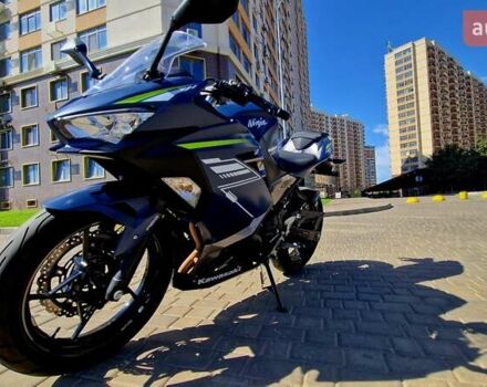 Синий Кавасаки Ninja 400, объемом двигателя 0.4 л и пробегом 26 тыс. км за 5400 $, фото 25 на Automoto.ua