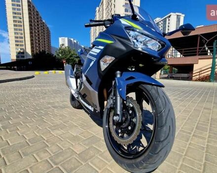 Синий Кавасаки Ninja 400, объемом двигателя 0.4 л и пробегом 26 тыс. км за 5400 $, фото 24 на Automoto.ua