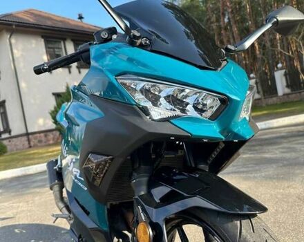 Синий Кавасаки Ninja 400, объемом двигателя 0 л и пробегом 4 тыс. км за 6400 $, фото 1 на Automoto.ua