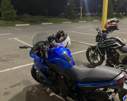 Синій Кавасакі Ninja 400, об'ємом двигуна 0.4 л та пробігом 32 тис. км за 4000 $, фото 2 на Automoto.ua