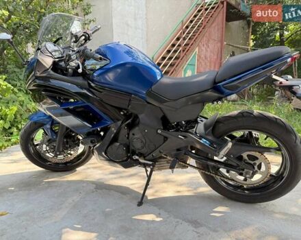 Синий Кавасаки Ninja 400, объемом двигателя 0.4 л и пробегом 27 тыс. км за 5500 $, фото 2 на Automoto.ua