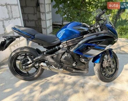 Синий Кавасаки Ninja 400, объемом двигателя 0.4 л и пробегом 27 тыс. км за 5500 $, фото 8 на Automoto.ua