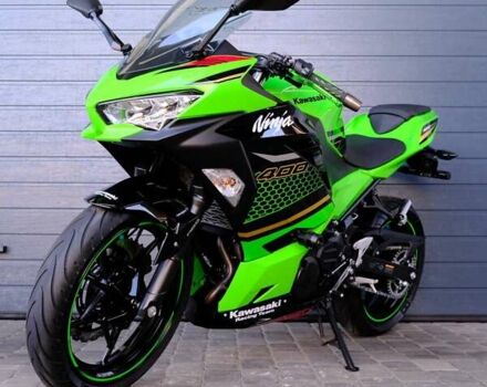 Зеленый Кавасаки Ninja 400, объемом двигателя 0.4 л и пробегом 23 тыс. км за 5900 $, фото 2 на Automoto.ua