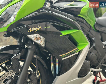 Зеленый Кавасаки Ninja 400, объемом двигателя 0.4 л и пробегом 22 тыс. км за 4300 $, фото 5 на Automoto.ua