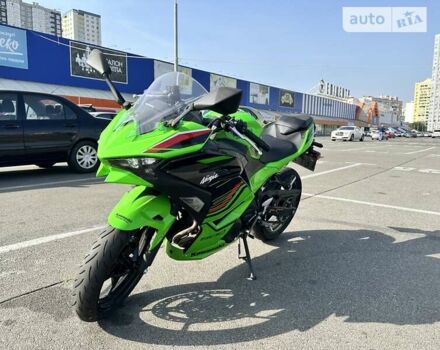 Зеленый Кавасаки Ninja 400, объемом двигателя 0.45 л и пробегом 1 тыс. км за 7300 $, фото 7 на Automoto.ua