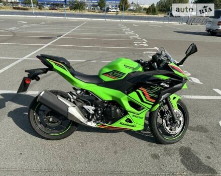 Зеленый Кавасаки Ninja 400, объемом двигателя 0.45 л и пробегом 1 тыс. км за 7300 $, фото 2 на Automoto.ua