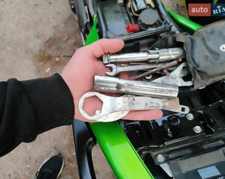 Зелений Кавасакі Ninja 400, об'ємом двигуна 0.4 л та пробігом 15 тис. км за 4100 $, фото 5 на Automoto.ua