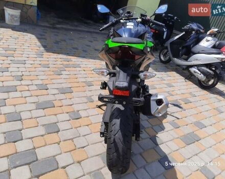Зеленый Кавасаки Ninja 400, объемом двигателя 0.4 л и пробегом 22 тыс. км за 5500 $, фото 2 на Automoto.ua