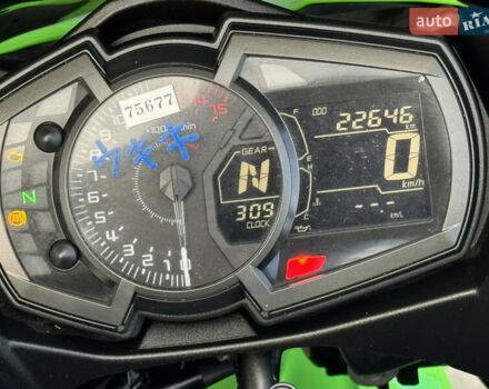 Зеленый Кавасаки Ninja 400, объемом двигателя 0.4 л и пробегом 2 тыс. км за 5500 $, фото 8 на Automoto.ua