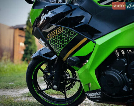 Зеленый Кавасаки Ninja 400, объемом двигателя 0.4 л и пробегом 14 тыс. км за 6200 $, фото 11 на Automoto.ua