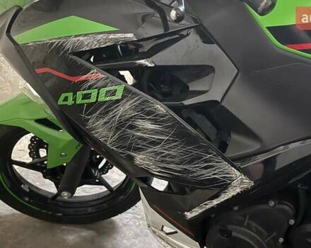 Зеленый Кавасаки Ninja 400, объемом двигателя 0.4 л и пробегом 17 тыс. км за 5300 $, фото 11 на Automoto.ua