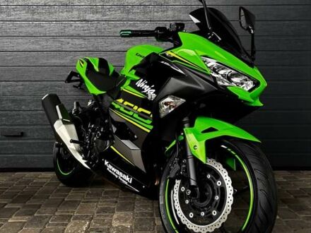 Зеленый Кавасаки Ninja 400, объемом двигателя 0.4 л и пробегом 21 тыс. км за 5300 $, фото 1 на Automoto.ua
