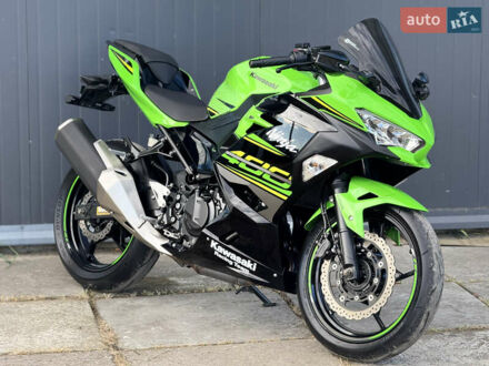 Зеленый Кавасаки Ninja 400, объемом двигателя 0.4 л и пробегом 2 тыс. км за 5500 $, фото 1 на Automoto.ua