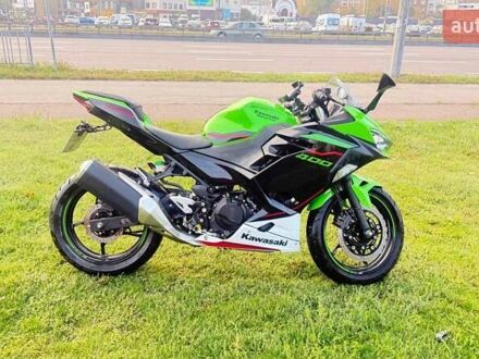 Зеленый Кавасаки Ninja 400, объемом двигателя 0.4 л и пробегом 17 тыс. км за 5300 $, фото 1 на Automoto.ua