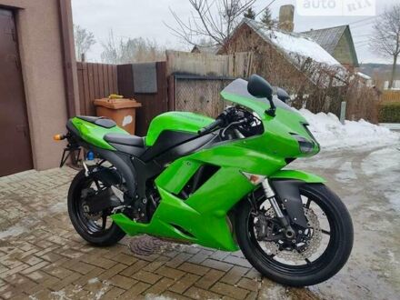 Зеленый Кавасаки Ninja 600 ZX-6R, объемом двигателя 0 л и пробегом 40 тыс. км за 2600 $, фото 1 на Automoto.ua