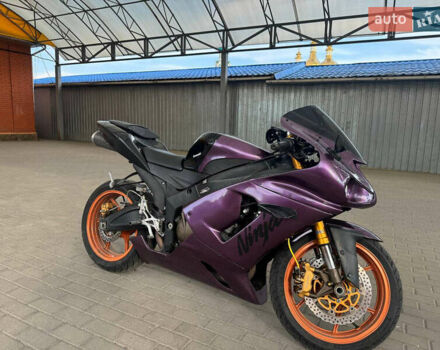 Черный Кавасаки Ninja 636 ZX-6R, объемом двигателя 0.64 л и пробегом 100 тыс. км за 6000 $, фото 9 на Automoto.ua