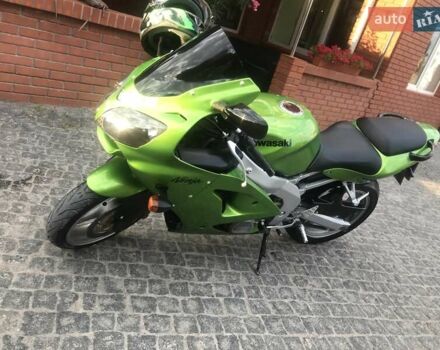 Зеленый Кавасаки Ninja 636 ZX-6R, объемом двигателя 0.65 л и пробегом 32 тыс. км за 4200 $, фото 4 на Automoto.ua