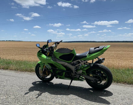 Зеленый Кавасаки Ninja 636 ZX-6R, объемом двигателя 0.64 л и пробегом 40 тыс. км за 6000 $, фото 2 на Automoto.ua