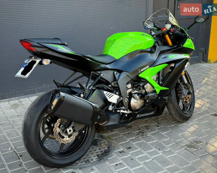 Зеленый Кавасаки Ninja 636 ZX-6R, объемом двигателя 0.64 л и пробегом 12 тыс. км за 10300 $, фото 2 на Automoto.ua