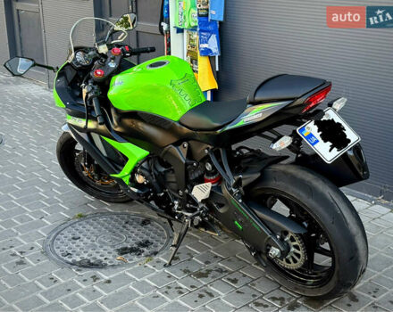 Зеленый Кавасаки Ninja 636 ZX-6R, объемом двигателя 0.64 л и пробегом 12 тыс. км за 10300 $, фото 4 на Automoto.ua