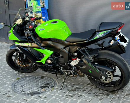 Зеленый Кавасаки Ninja 636 ZX-6R, объемом двигателя 0.64 л и пробегом 12 тыс. км за 10300 $, фото 5 на Automoto.ua