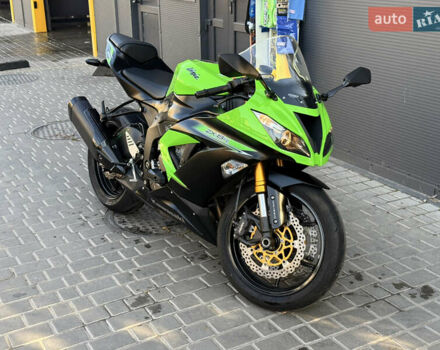Зеленый Кавасаки Ninja 636 ZX-6R, объемом двигателя 0.64 л и пробегом 12 тыс. км за 10300 $, фото 1 на Automoto.ua