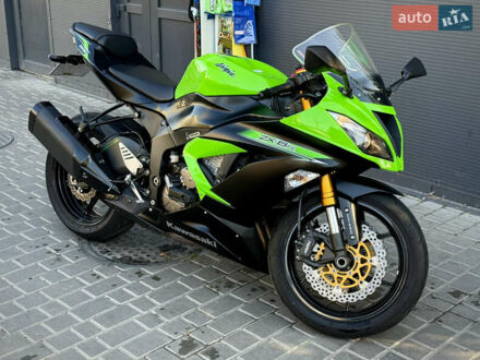 Зелений Кавасакі Ninja 636 ZX-6R, об'ємом двигуна 0.64 л та пробігом 12 тис. км за 10300 $, фото 1 на Automoto.ua