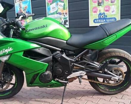 Зеленый Кавасаки Ninja 650R, объемом двигателя 0.65 л и пробегом 53 тыс. км за 3888 $, фото 1 на Automoto.ua