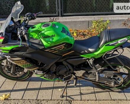 Зелений Кавасакі Ninja 650R, об'ємом двигуна 0.65 л та пробігом 44 тис. км за 7100 $, фото 9 на Automoto.ua