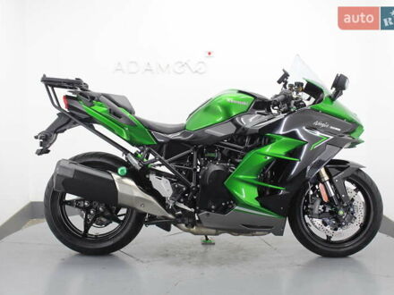 Зеленый Кавасаки Ninja H2 Carbon, объемом двигателя 1 л и пробегом 15 тыс. км за 19000 $, фото 1 на Automoto.ua