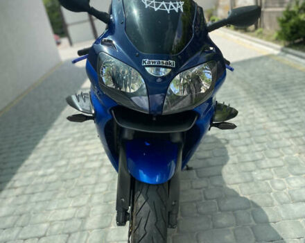 Синій Кавасакі Ninja ZX-6R, об'ємом двигуна 0.6 л та пробігом 39 тис. км за 4450 $, фото 1 на Automoto.ua