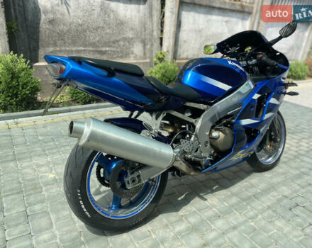 Синій Кавасакі Ninja ZX-6R, об'ємом двигуна 0.6 л та пробігом 39 тис. км за 4450 $, фото 3 на Automoto.ua