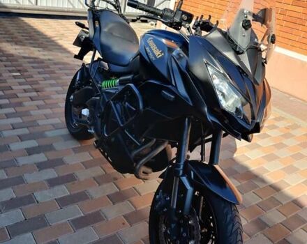 Черный Кавасаки Versys 650, объемом двигателя 0.65 л и пробегом 33 тыс. км за 5400 $, фото 5 на Automoto.ua
