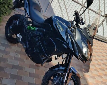 Черный Кавасаки Versys 650, объемом двигателя 0.65 л и пробегом 33 тыс. км за 5400 $, фото 4 на Automoto.ua