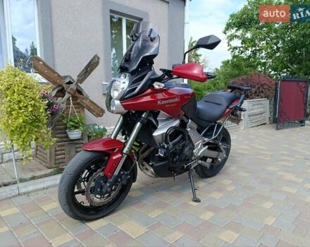 Красный Кавасаки Versys 650, объемом двигателя 0.65 л и пробегом 35 тыс. км за 5000 $, фото 23 на Automoto.ua