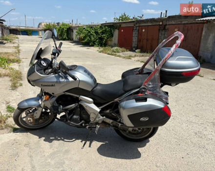 Серый Кавасаки Versys 650, объемом двигателя 0.65 л и пробегом 49 тыс. км за 4700 $, фото 6 на Automoto.ua