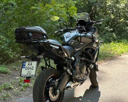 Серый Кавасаки Versys 650, объемом двигателя 0.65 л и пробегом 25 тыс. км за 9700 $, фото 1 на Automoto.ua