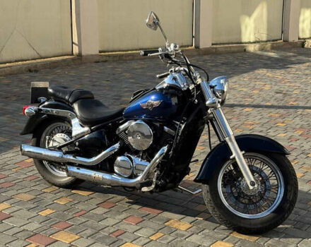 Синий Кавасаки Vulcan 400 Classic, объемом двигателя 0.4 л и пробегом 75 тыс. км за 2750 $, фото 5 на Automoto.ua