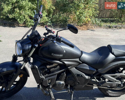 Черный Кавасаки Vulcan 650S, объемом двигателя 0.65 л и пробегом 10 тыс. км за 8200 $, фото 4 на Automoto.ua