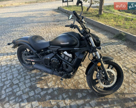 Черный Кавасаки Vulcan 650S, объемом двигателя 0.65 л и пробегом 4 тыс. км за 7500 $, фото 1 на Automoto.ua