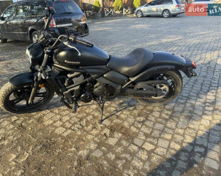 Черный Кавасаки Vulcan 650S, объемом двигателя 0.65 л и пробегом 4 тыс. км за 7500 $, фото 5 на Automoto.ua