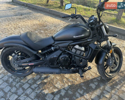 Черный Кавасаки Vulcan 650S, объемом двигателя 0.65 л и пробегом 4 тыс. км за 7500 $, фото 2 на Automoto.ua