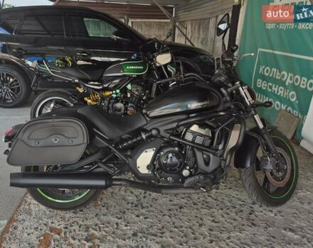 Черный Кавасаки Vulcan 650S, объемом двигателя 0.65 л и пробегом 8 тыс. км за 7000 $, фото 3 на Automoto.ua