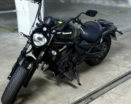 Черный Кавасаки Vulcan 650S, объемом двигателя 0.65 л и пробегом 10 тыс. км за 7500 $, фото 2 на Automoto.ua